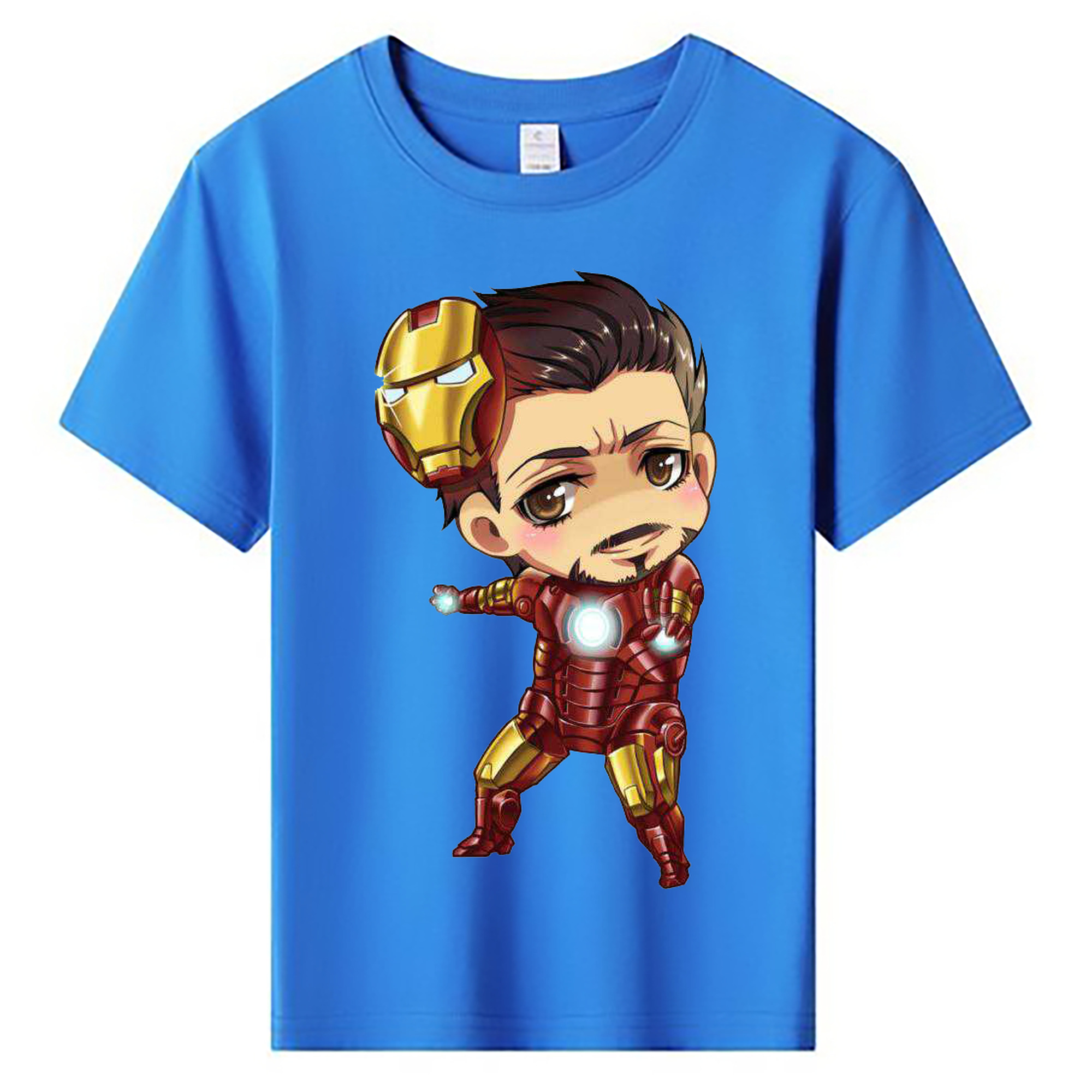 （画像用） アベンジャーズ The Avengers 綿100％キッズTシャツ（フロントプリント）